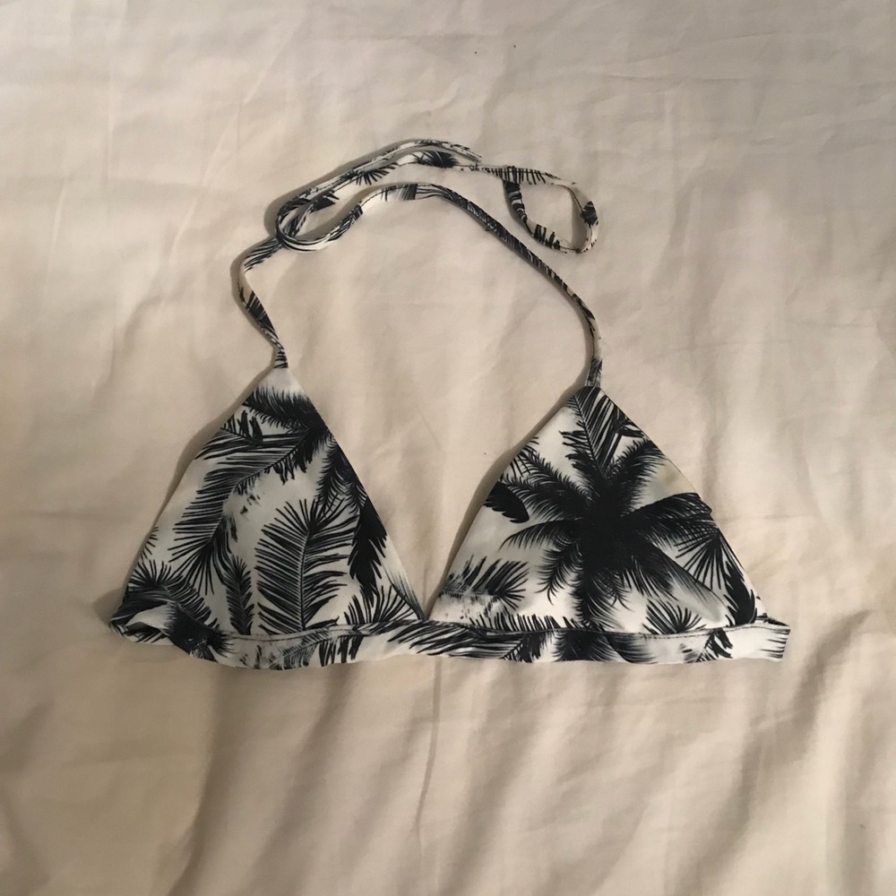 Palm tree bikini top